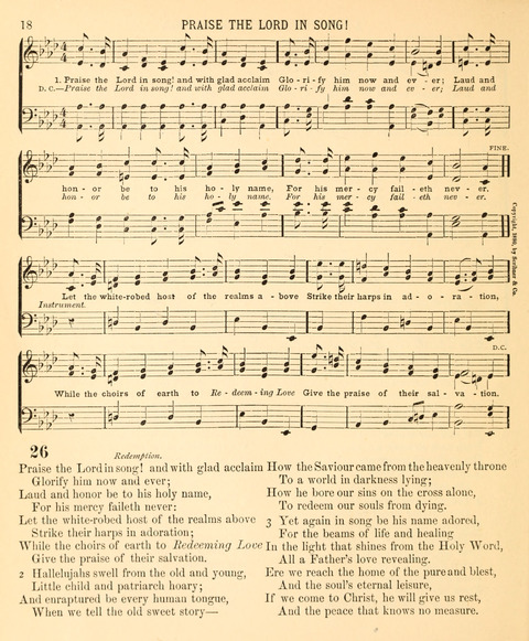 A Selection of Spiritual Songs: with music, for the Sunday-school page 16