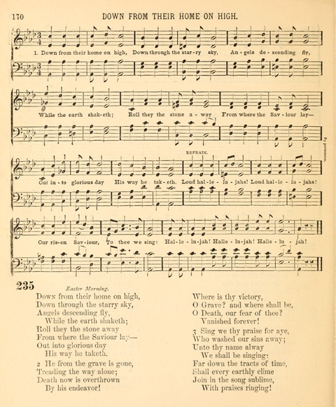 A Selection of Spiritual Songs: with music, for the Sunday-school page 168