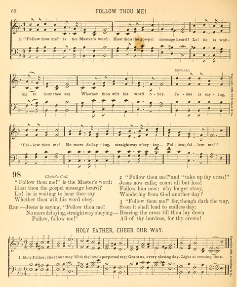 A Selection of Spiritual Songs: with music, for the Sunday-school page 66