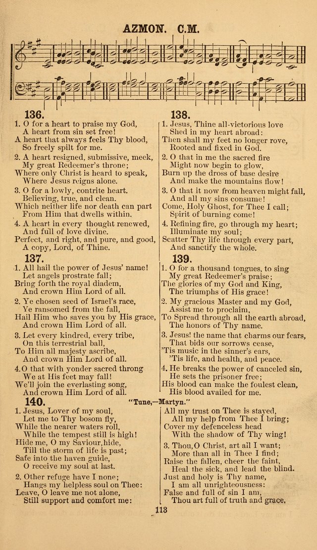 Songs of Triumph: adapted to prayer meetings, camp meetings, and all other seasons of religious worship page 91