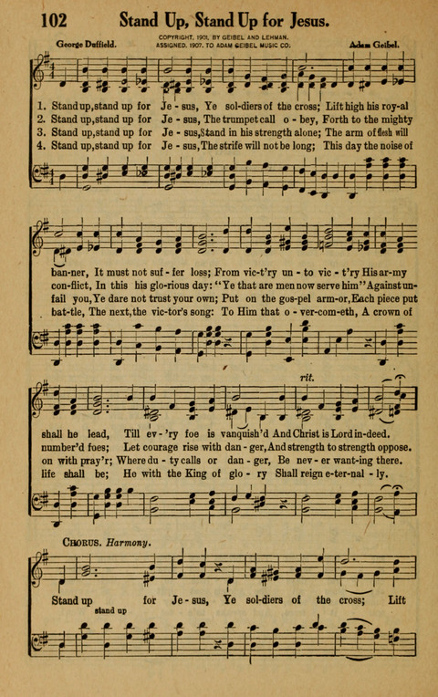 Songs of the Tabernacle: for Church, Sunday School, young people