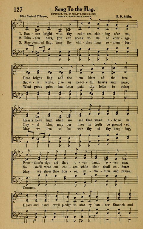 Songs of the Tabernacle: for Church, Sunday School, young people