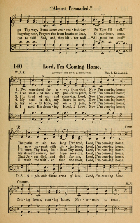 Songs of the Tabernacle: for Church, Sunday School, young people