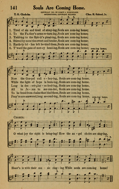 Songs of the Tabernacle: for Church, Sunday School, young people