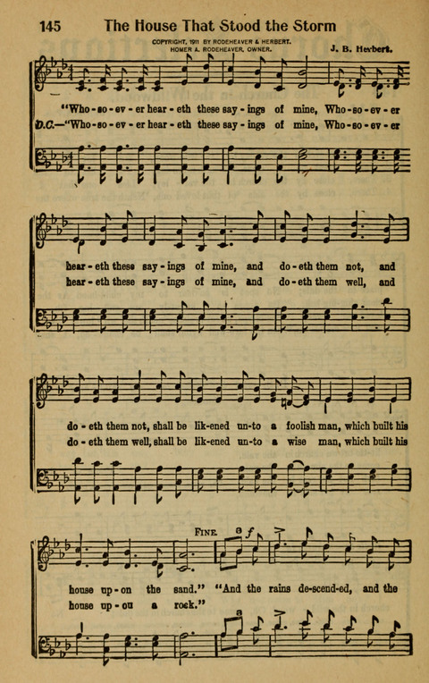 Songs of the Tabernacle: for Church, Sunday School, young people