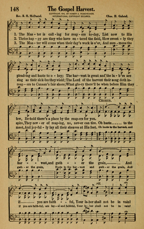 Songs of the Tabernacle: for Church, Sunday School, young people