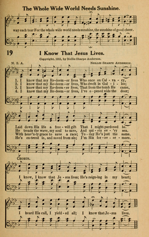 Songs of the Tabernacle: for Church, Sunday School, young people