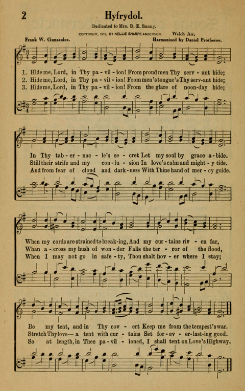 Songs of the Tabernacle: for Church, Sunday School, young people