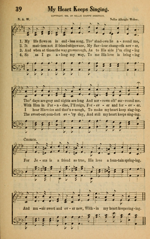 Songs of the Tabernacle: for Church, Sunday School, young people