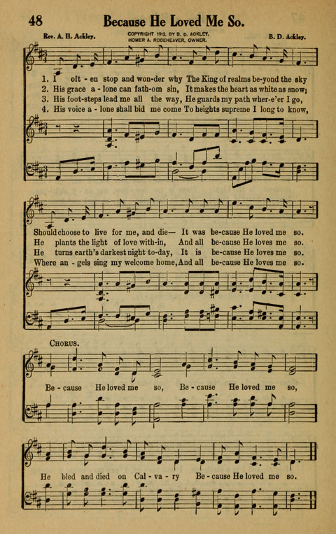 Songs of the Tabernacle: for Church, Sunday School, young people