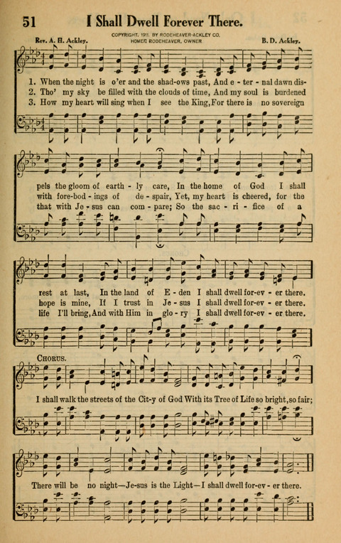 Songs of the Tabernacle: for Church, Sunday School, young people