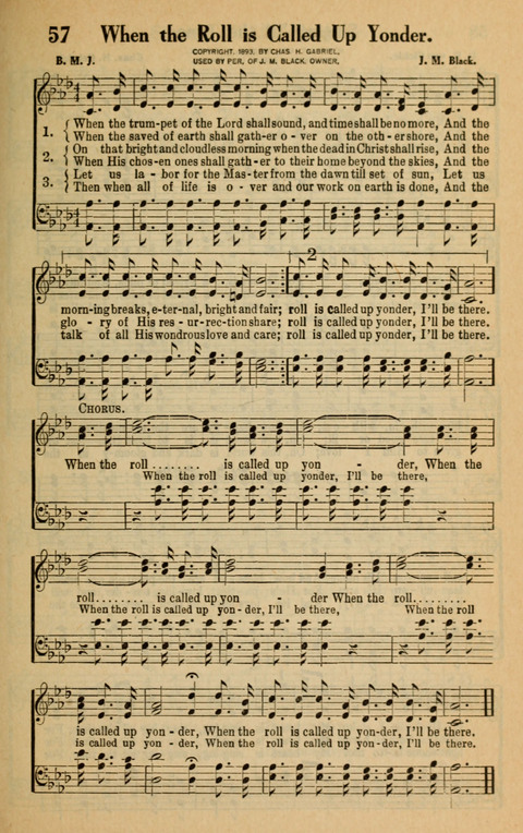 Songs of the Tabernacle: for Church, Sunday School, young people