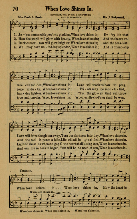 Songs of the Tabernacle: for Church, Sunday School, young people