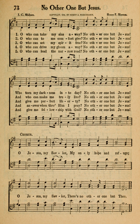 Songs of the Tabernacle: for Church, Sunday School, young people