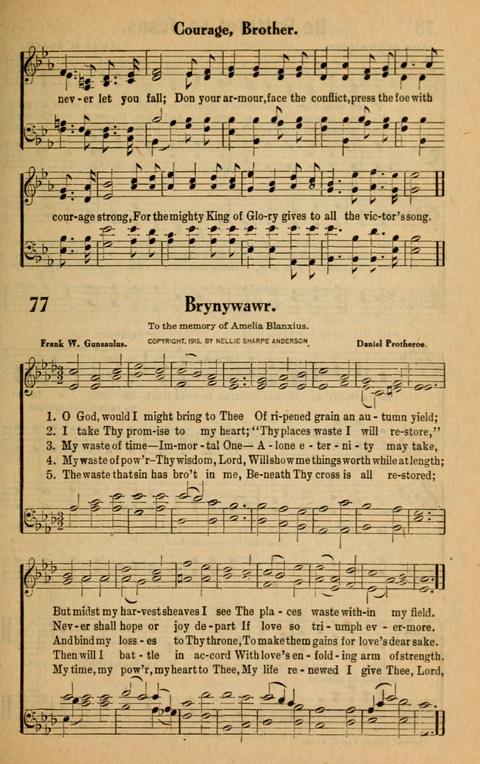 Songs of the Tabernacle: for Church, Sunday School, young people