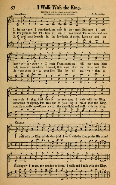 Songs of the Tabernacle: for Church, Sunday School, young people