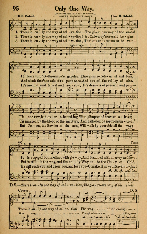 Songs of the Tabernacle: for Church, Sunday School, young people