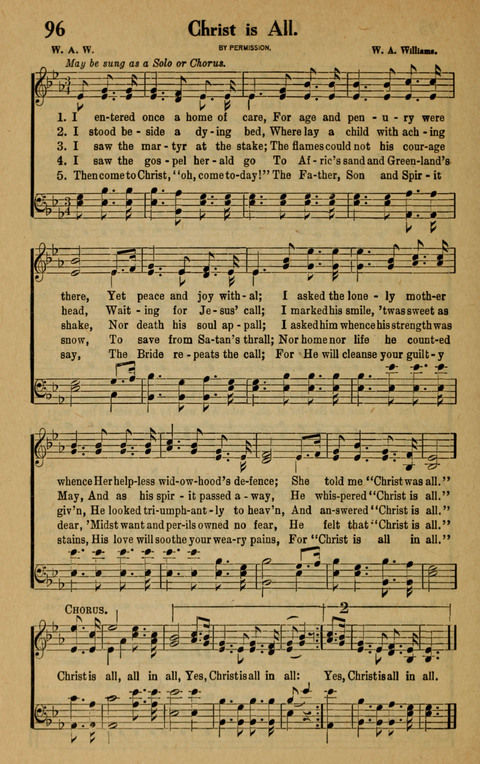 Songs of the Tabernacle: for Church, Sunday School, young people