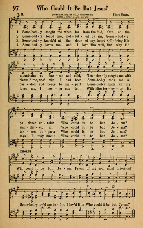 Songs of the Tabernacle: for Church, Sunday School, young people