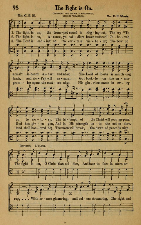 Songs of the Tabernacle: for Church, Sunday School, young people