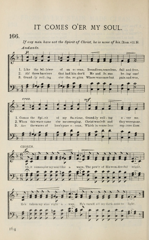 Songs of Victory: for evangelistic meetings, conferences, the home circle, and Christian worship. Along with a selection of choruses page 164