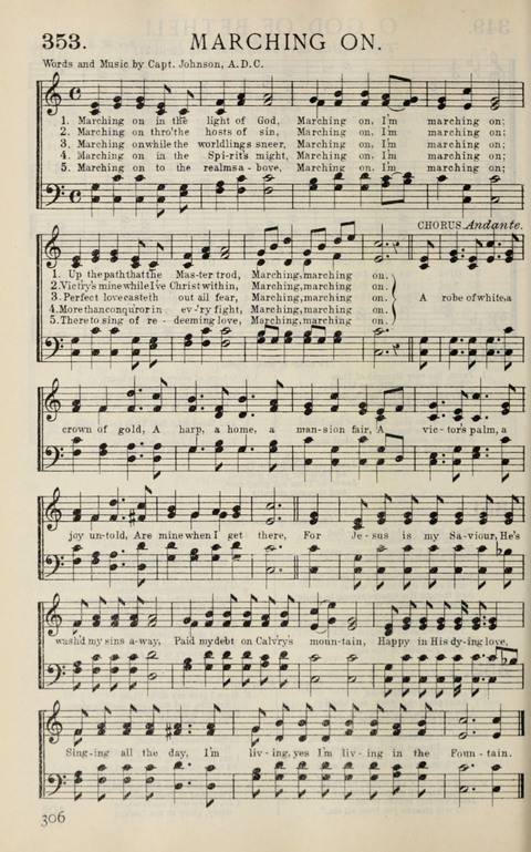 Songs of Victory: for evangelistic meetings, conferences, the home circle, and Christian worship. Along with a selection of choruses page 306