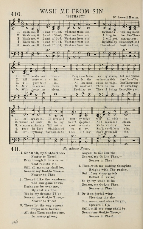 Songs of Victory: for evangelistic meetings, conferences, the home circle, and Christian worship. Along with a selection of choruses page 346