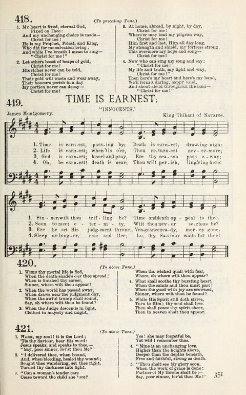 Songs of Victory: for evangelistic meetings, conferences, the home circle, and Christian worship. Along with a selection of choruses page 351