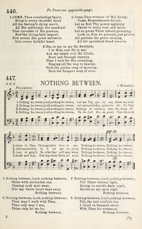 Songs of Victory: for evangelistic meetings, conferences, the home circle, and Christian worship. Along with a selection of choruses page 365