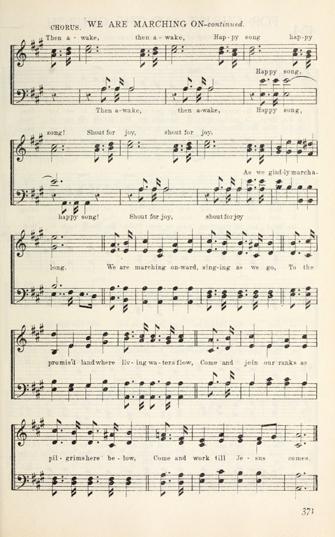 Songs of Victory: for evangelistic meetings, conferences, the home circle, and Christian worship. Along with a selection of choruses page 371