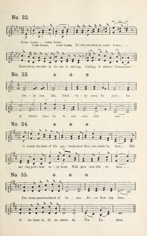 Songs of Victory: for evangelistic meetings, conferences, the home circle, and Christian worship. Along with a selection of choruses page 463