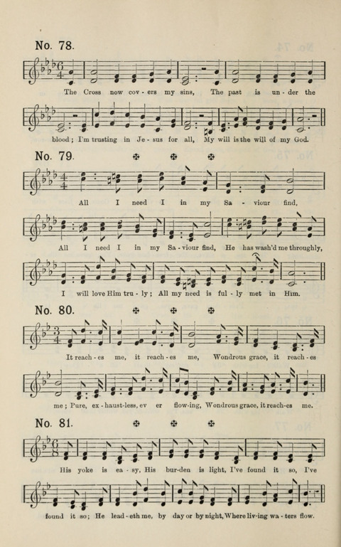 Songs of Victory: for evangelistic meetings, conferences, the home circle, and Christian worship. Along with a selection of choruses page 474