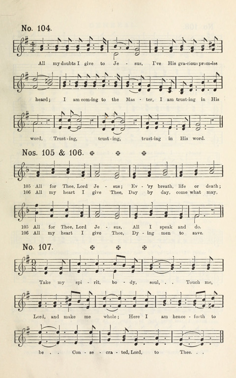 Songs of Victory: for evangelistic meetings, conferences, the home circle, and Christian worship. Along with a selection of choruses page 481