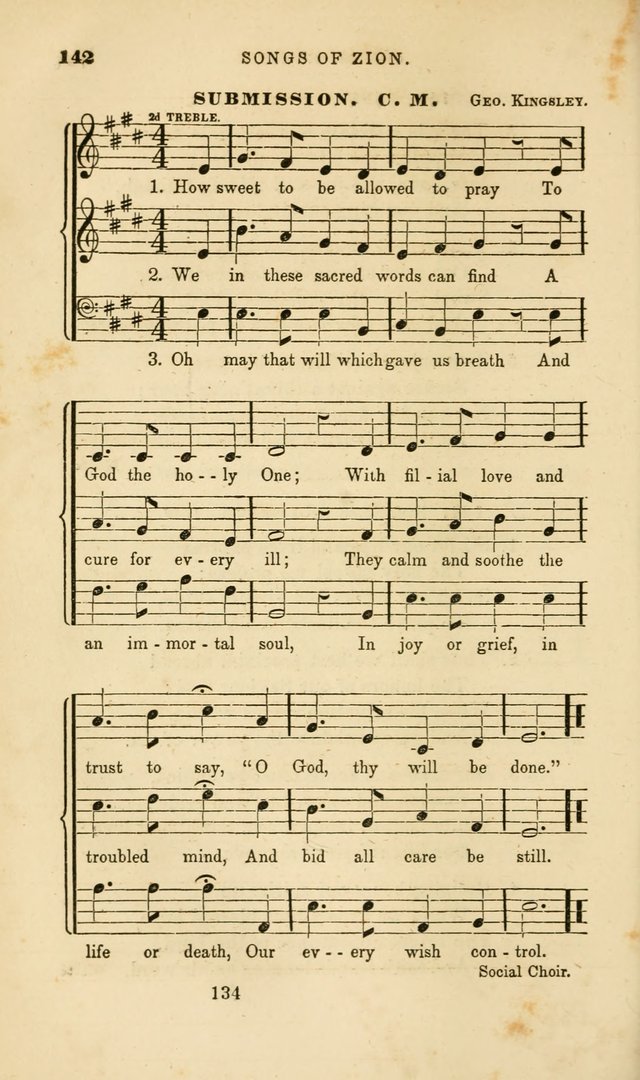 Songs of Zion: a manual of the best and most popular hymns and tunes, for social and private devotion page 141