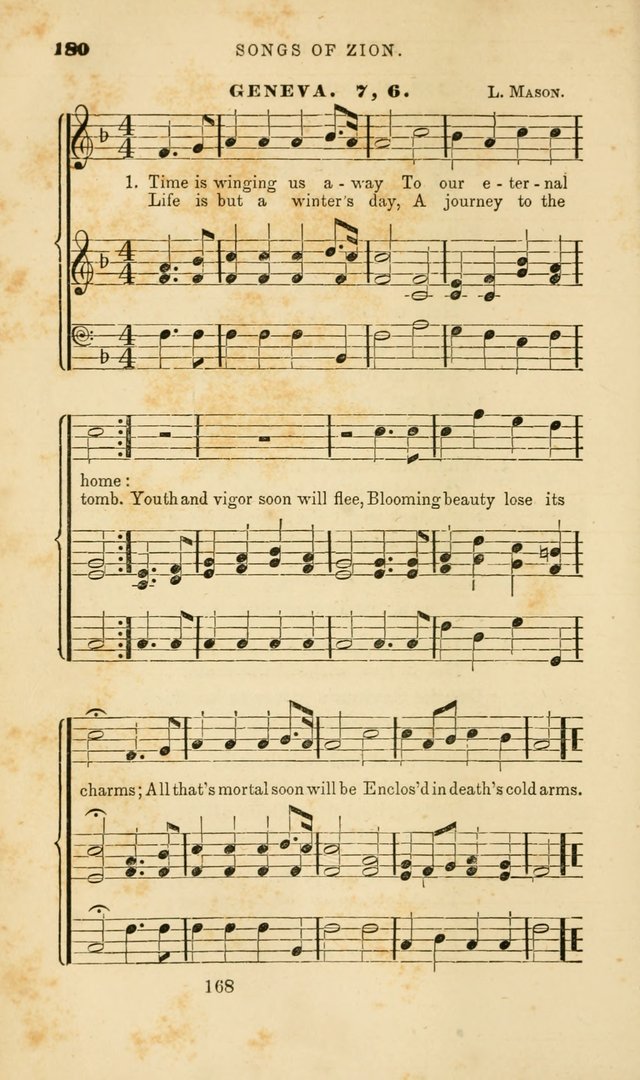 Songs of Zion: a manual of the best and most popular hymns and tunes, for social and private devotion page 175