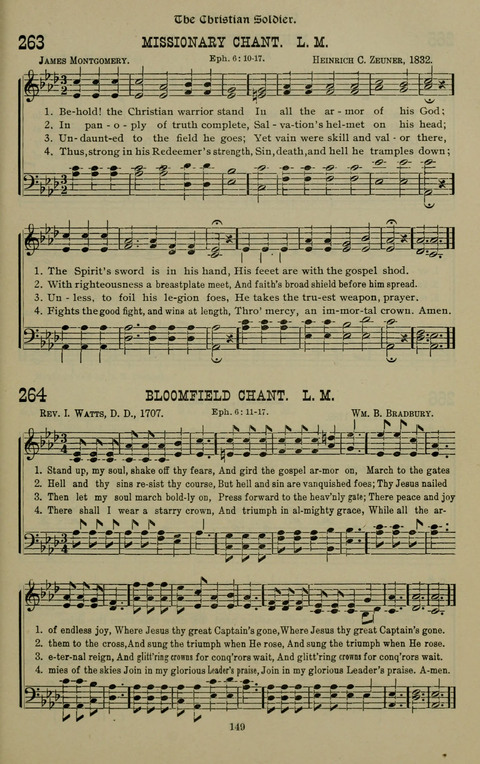 The Songs of Zion: the new official hymnal of the Cumberland Presbyterian Church page 149