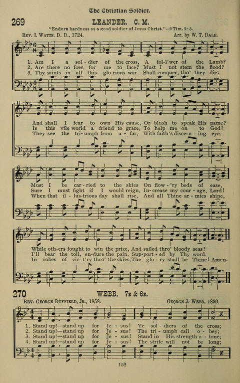 The Songs of Zion: the new official hymnal of the Cumberland Presbyterian Church page 152