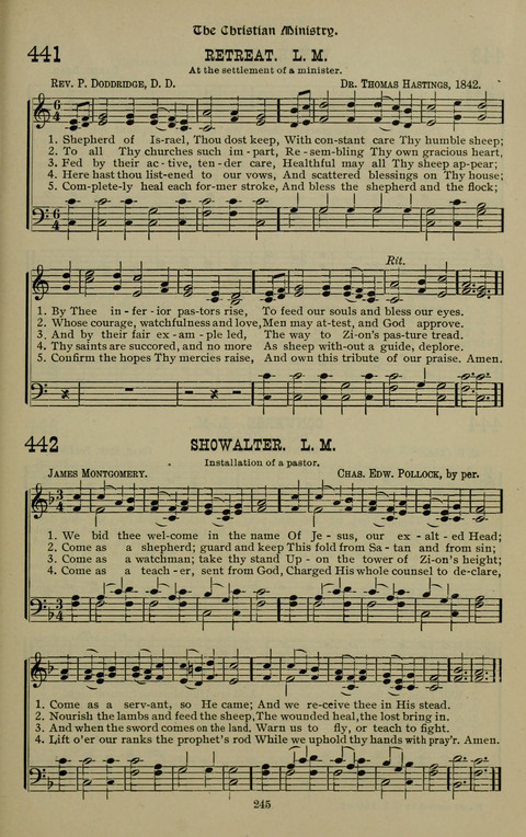 The Songs of Zion: the new official hymnal of the Cumberland Presbyterian Church page 245