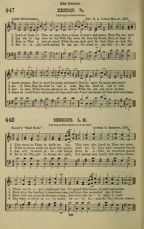 The Songs of Zion: the new official hymnal of the Cumberland Presbyterian Church page 248