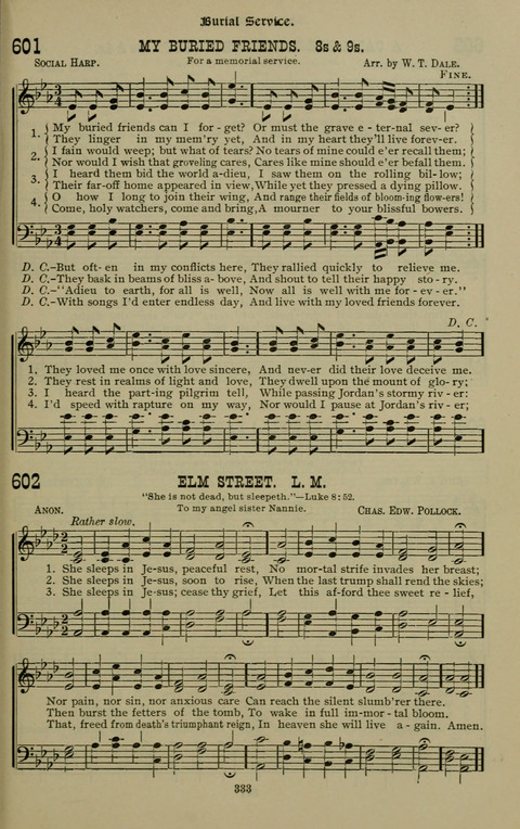 The Songs of Zion: the new official hymnal of the Cumberland Presbyterian Church page 333