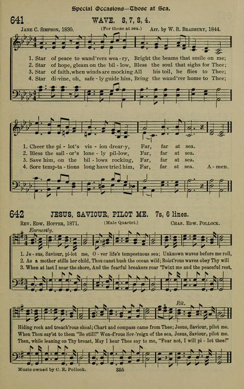 The Songs of Zion: the new official hymnal of the Cumberland Presbyterian Church page 355