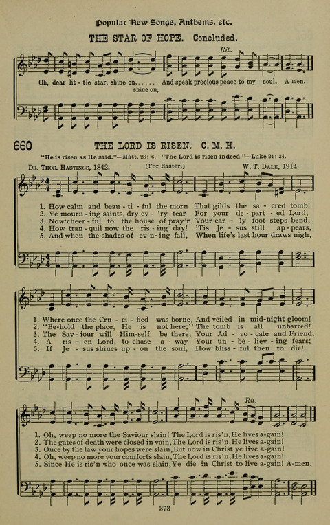 The Songs of Zion: the new official hymnal of the Cumberland Presbyterian Church page 373