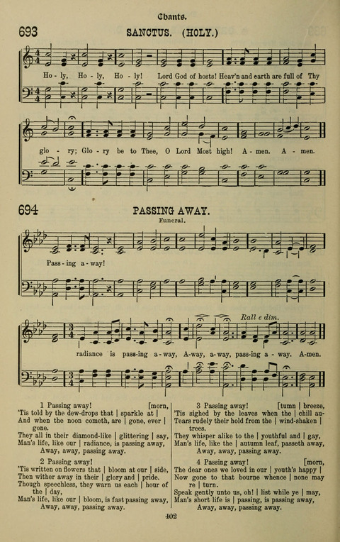 The Songs of Zion: the new official hymnal of the Cumberland Presbyterian Church page 402