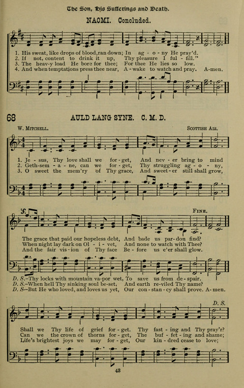 The Songs of Zion: the new official hymnal of the Cumberland Presbyterian Church page 43