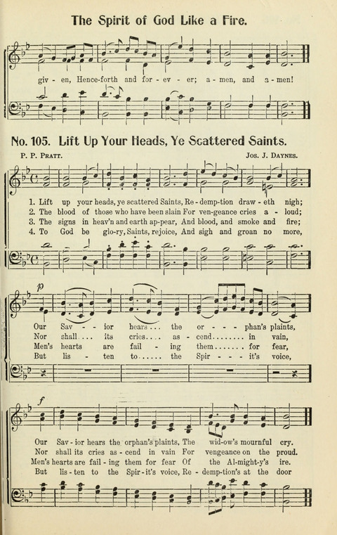 The Songs of Zion: A Collection of Choice Songs page 105