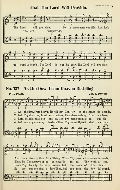 The Songs of Zion: A Collection of Choice Songs page 137