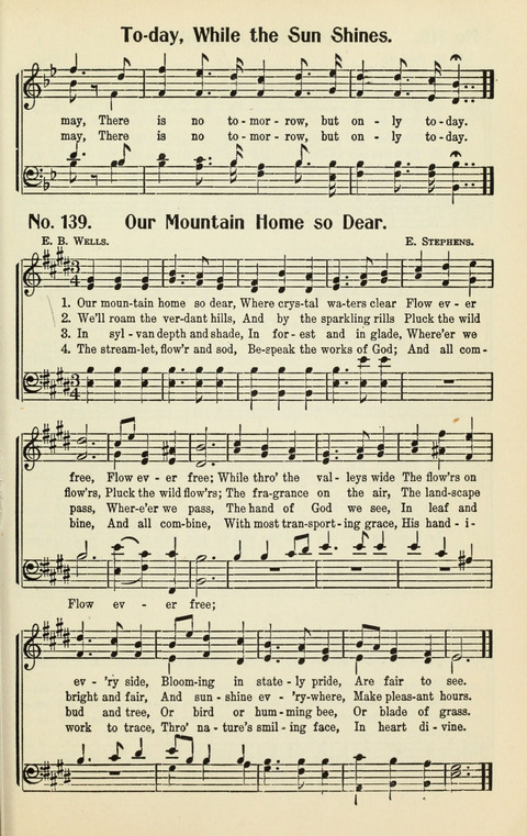 The Songs of Zion: A Collection of Choice Songs page 139