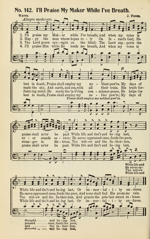 The Songs of Zion: A Collection of Choice Songs page 142