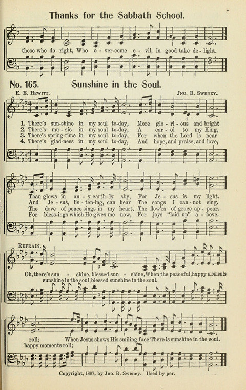 The Songs of Zion: A Collection of Choice Songs page 165