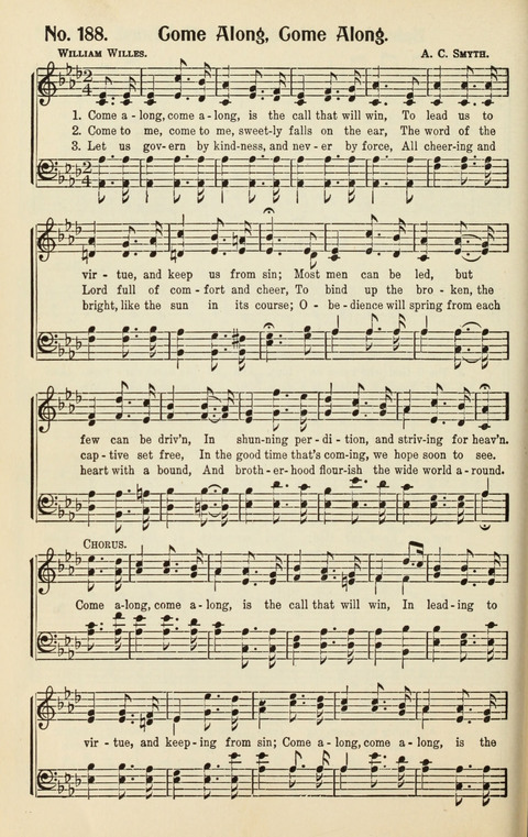 The Songs of Zion: A Collection of Choice Songs page 188